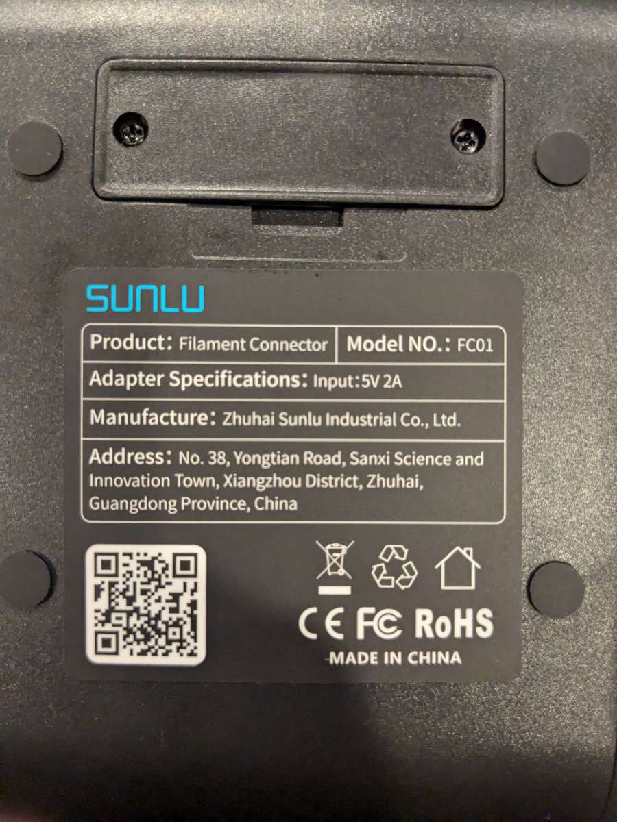 Sunlu Filament Connector 5