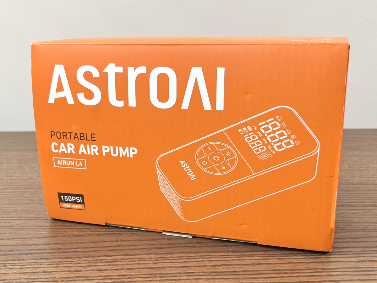 AstroAI L4 portable tire Inflator review - The Gadgeteer