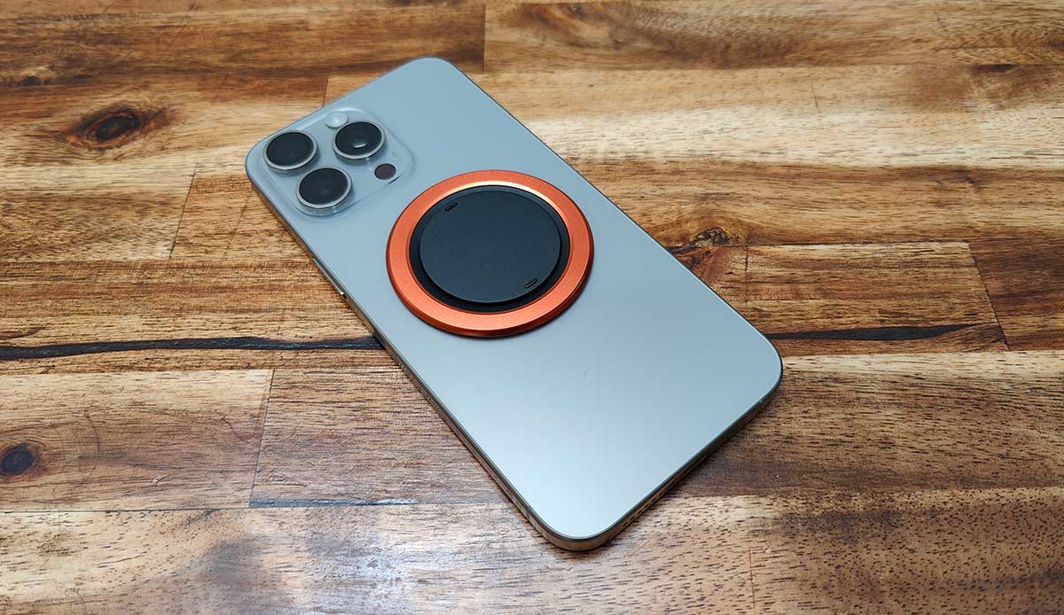 ohsnap! SNAP 4 LUXE MagSafe phone grip review The Gadgeteer