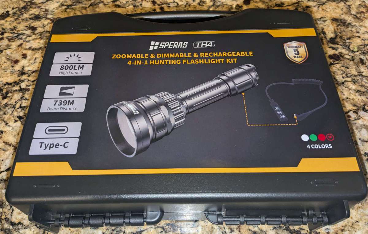 SPERAS TH4 Hunting Flashlight 17 scaled e1725084603336