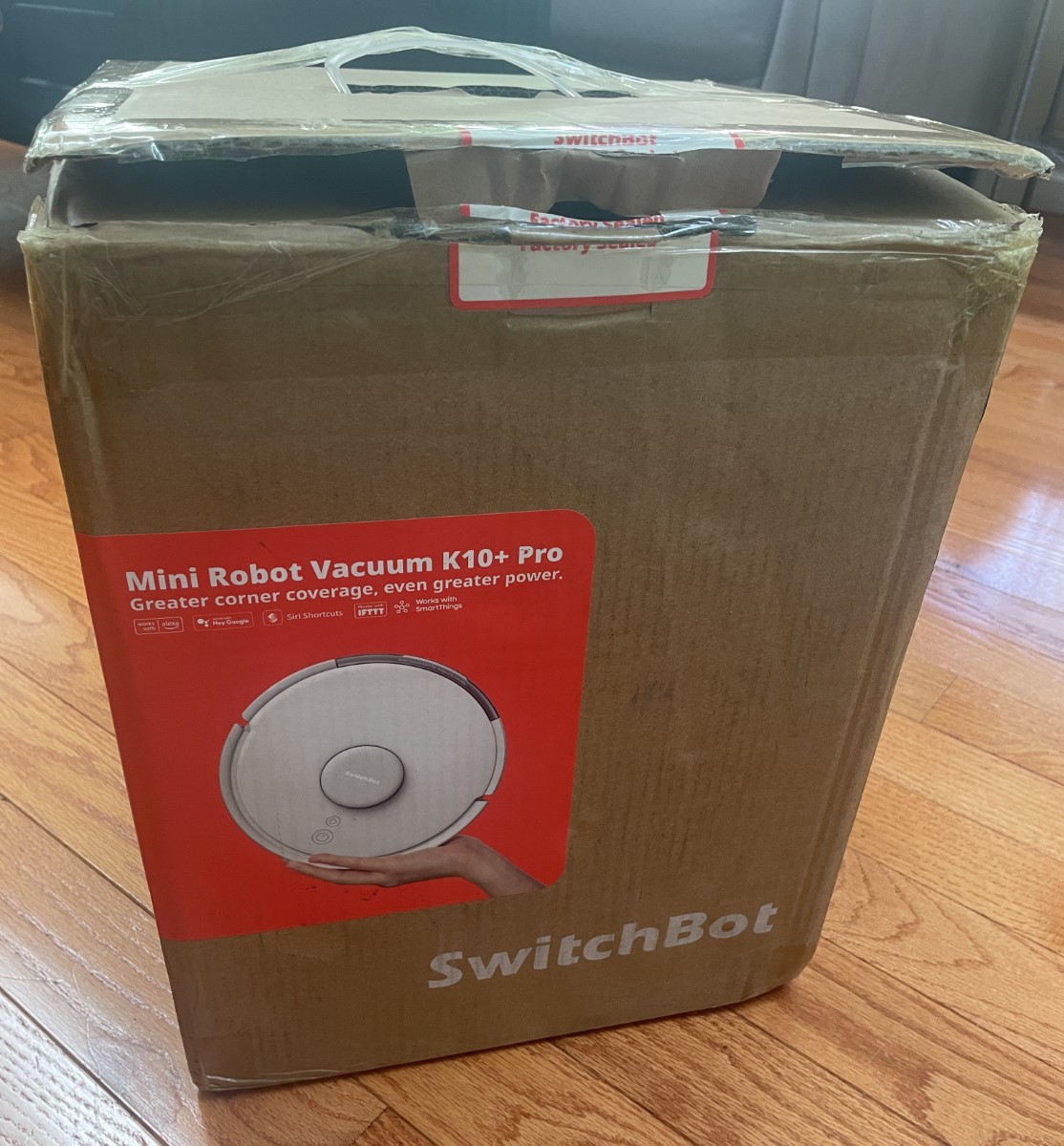 SwitchBot K10 plus mini robot vacuum 01