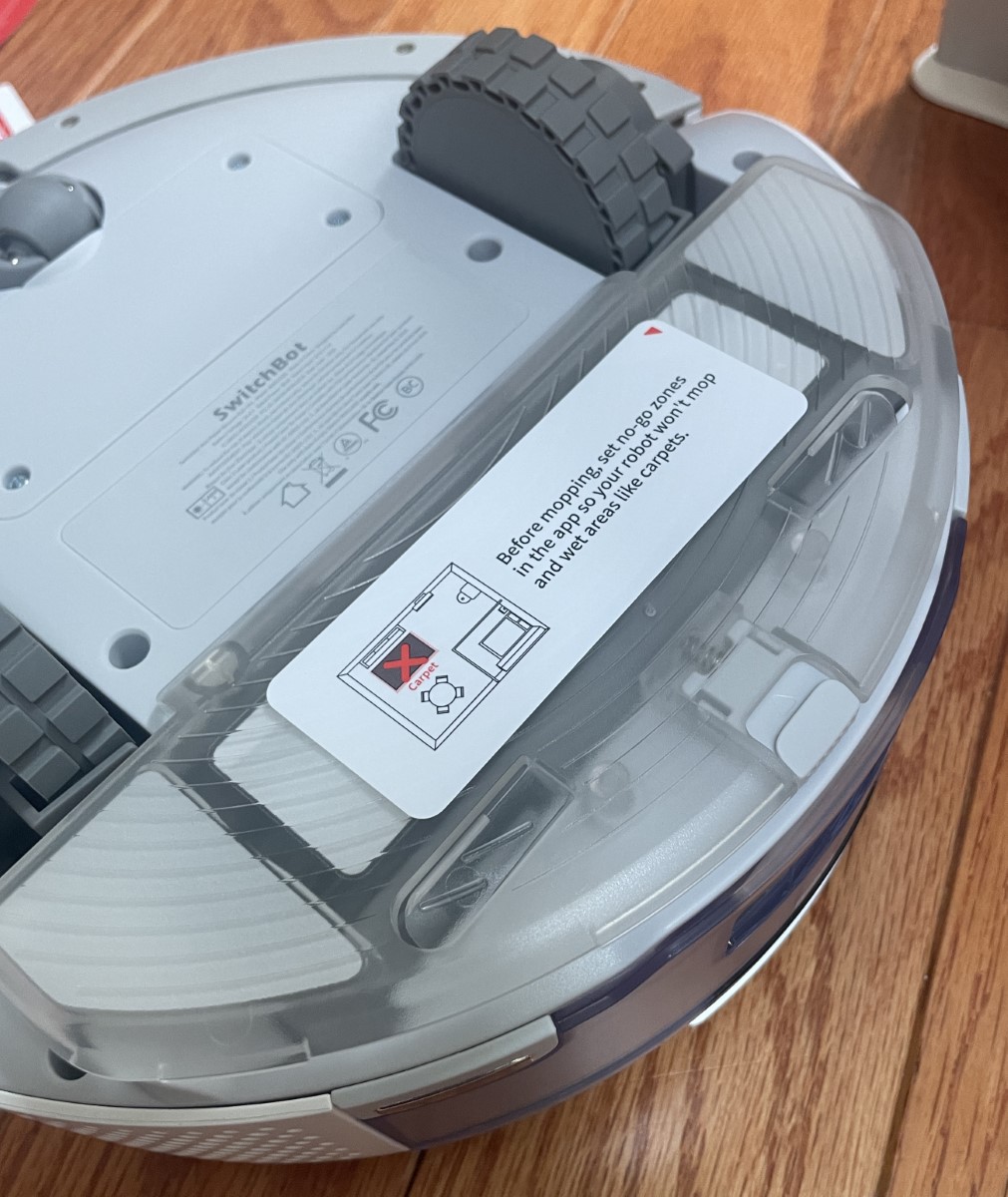 SwitchBot K10 plus mini robot vacuum 26