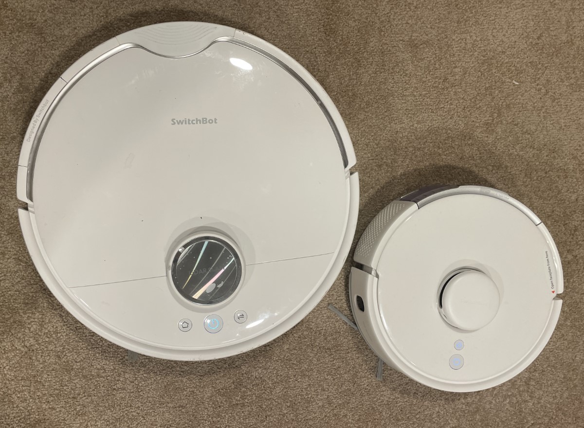 SwitchBot K10 plus mini robot vacuum 35