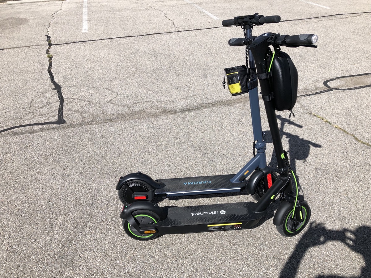 isinwheel S10Plus electric scooter review - The Gadgeteer