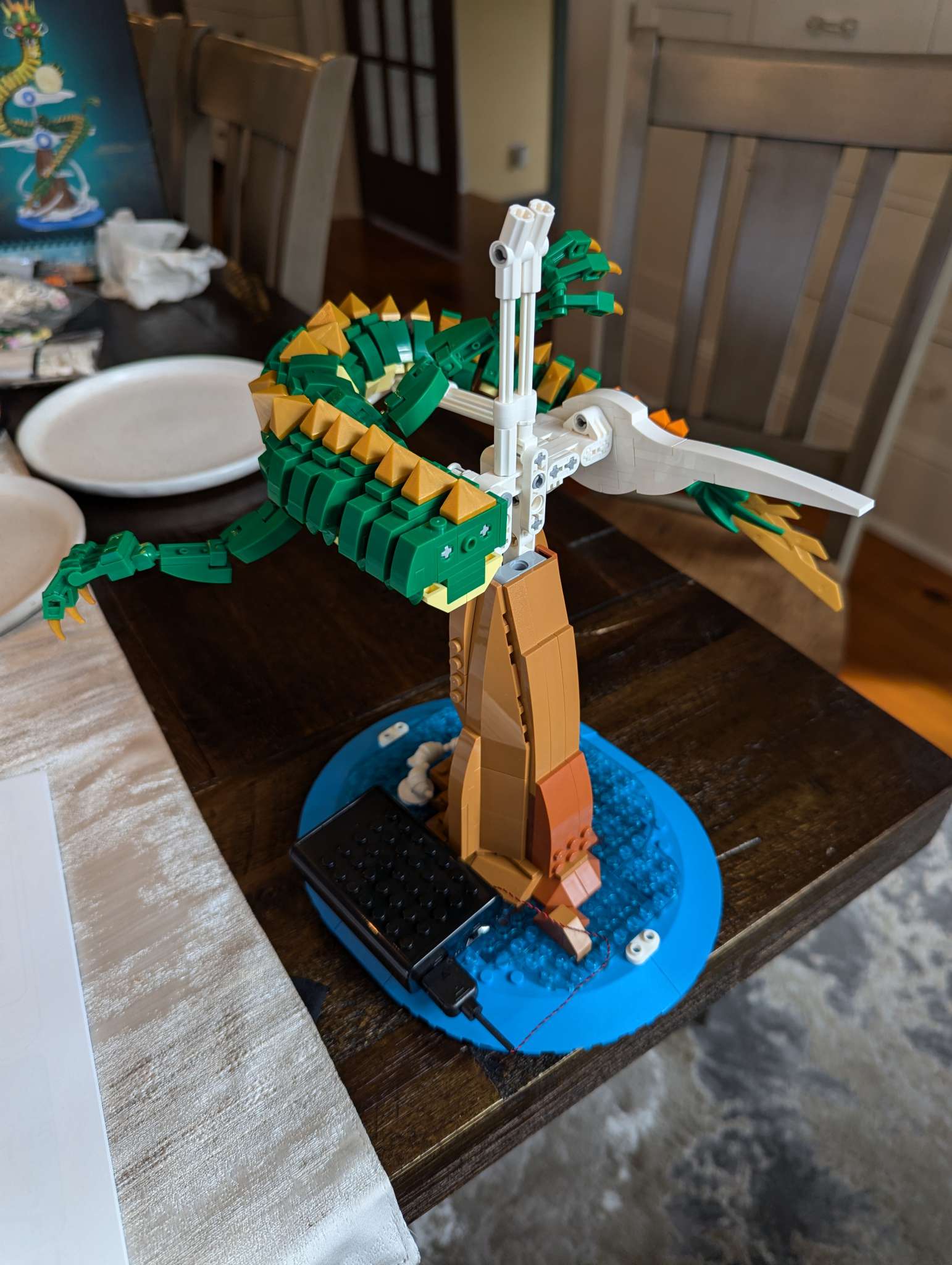 JMBricklayer Mythic Dragon Tegels Bouwset 70020