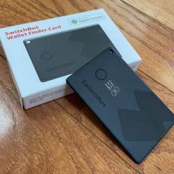 SwitchBot Wallet Finder Card review – Eliminates that “Oh crap, where is it!” feeling!