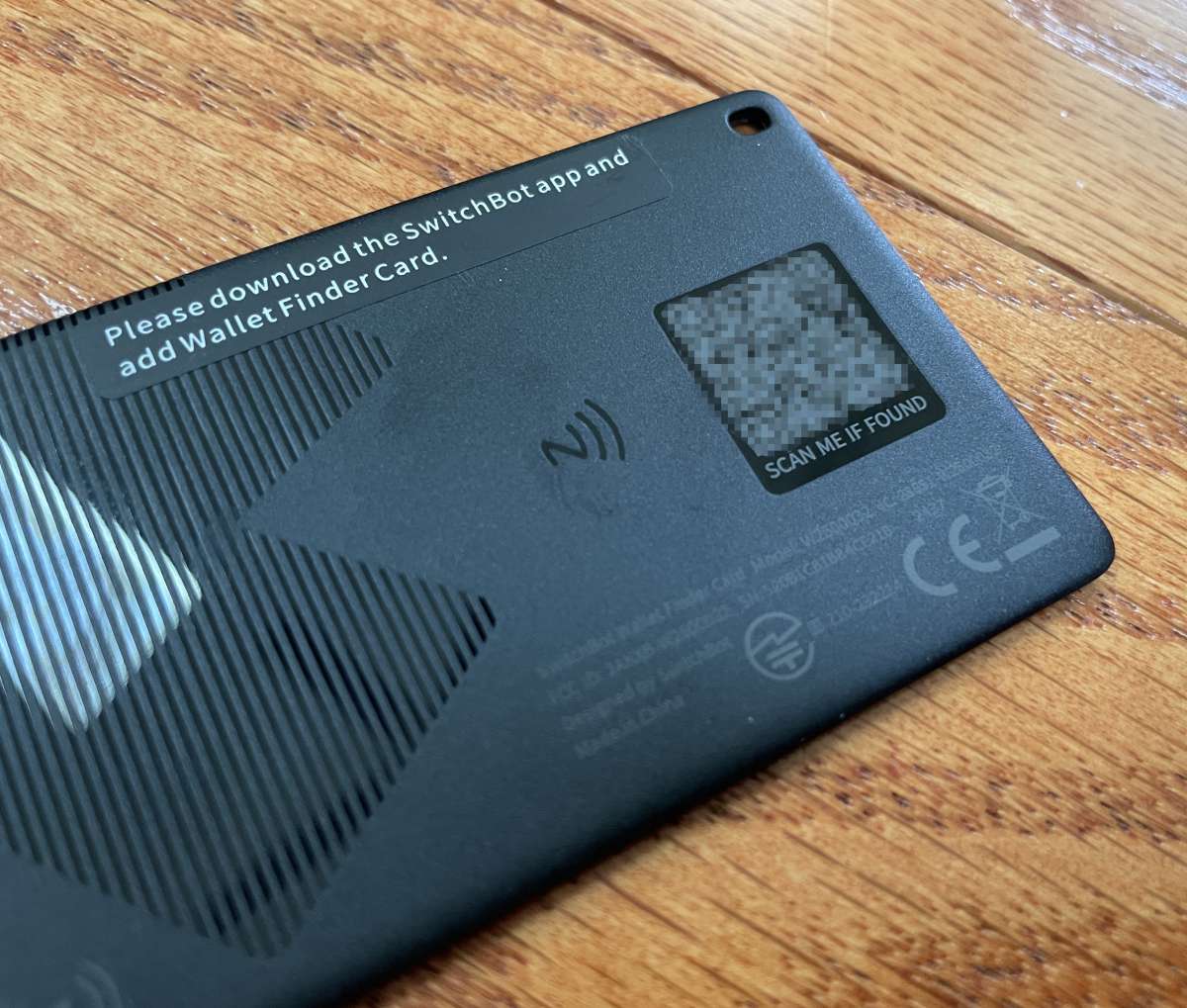 SwitchBot Wallet Finder Card 08