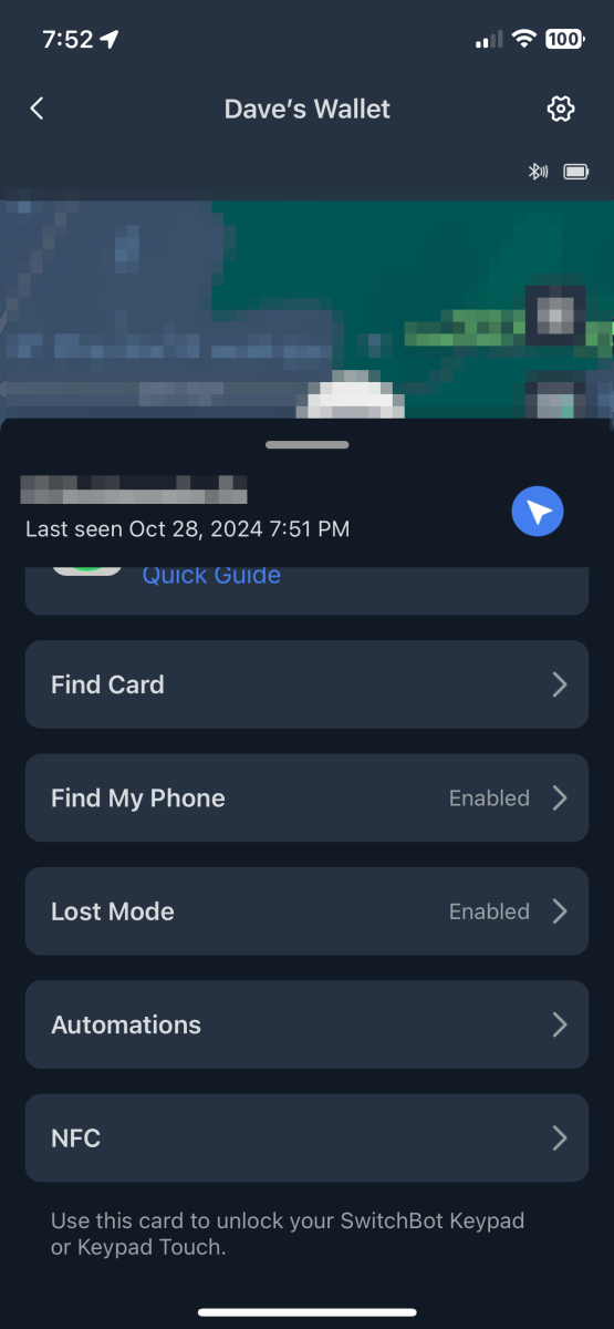 SwitchBot Wallet Finder Card 22