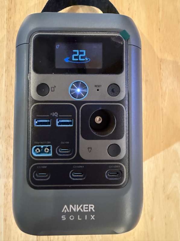 Anker SOLIX C300 DC Portable Power Station 20