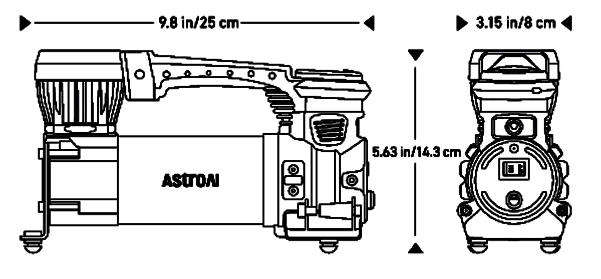 AstriAI T4 Heavy Duty Air COmpressor 5