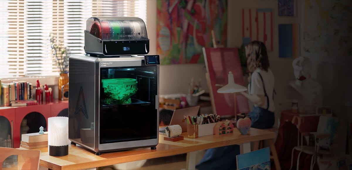Creality K2 Plus Combo ready to rock the multicolor 3D printing ...