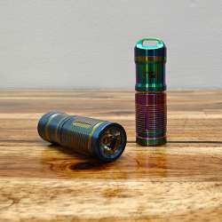 SPERAS ARC Ti Titanium USB-C keychain flashlight review
