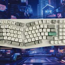 Keychron Q13 Max Alice Layout Keyboard review – an ergo-mech wonderland
