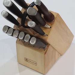 PAUDIN 14 piece Kitchen Knife Set review