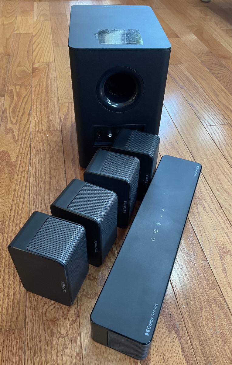 Ultimea Poseidon D80 7 1 surround sound system 12