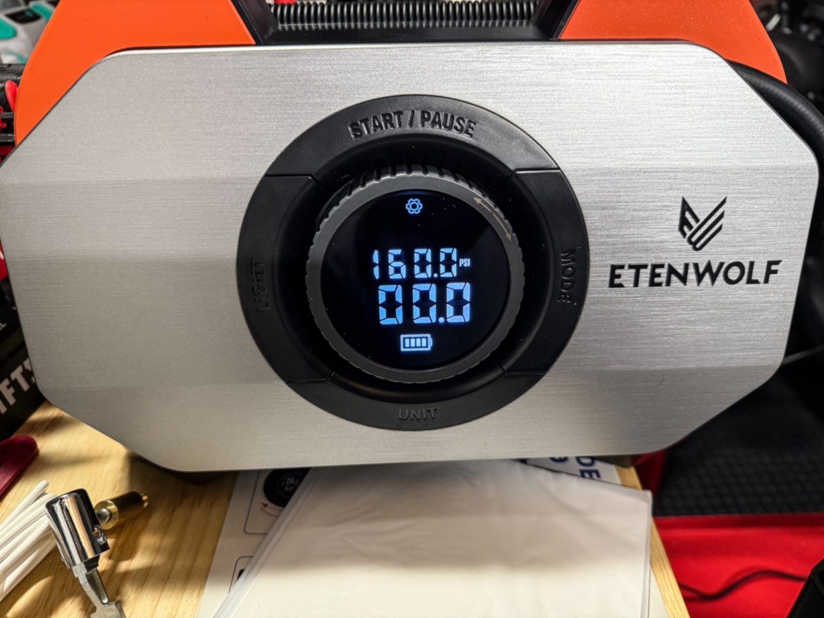 ETENWOLF Vortex s6 Tire Inflator 9