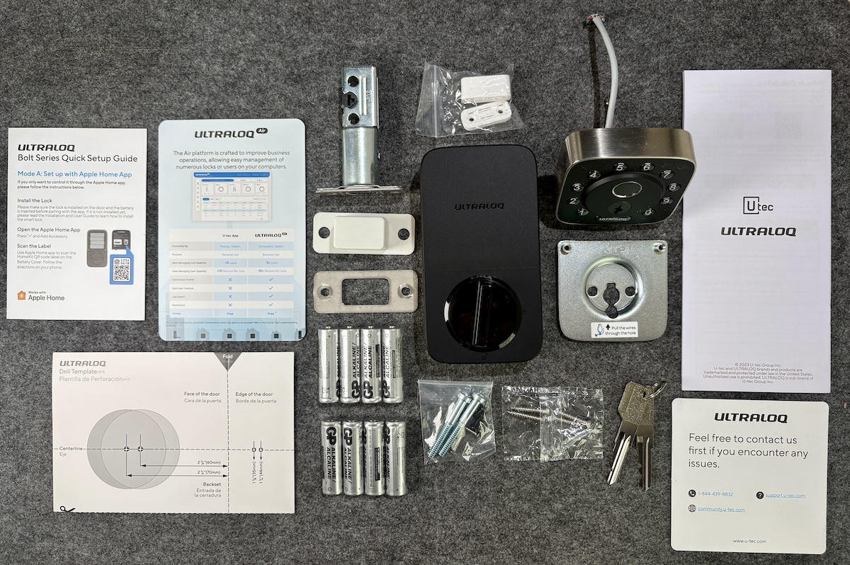 U-tec ULTRALOQ Bolt fingerprint smart Wi-Fi deadbolt door lock review ...