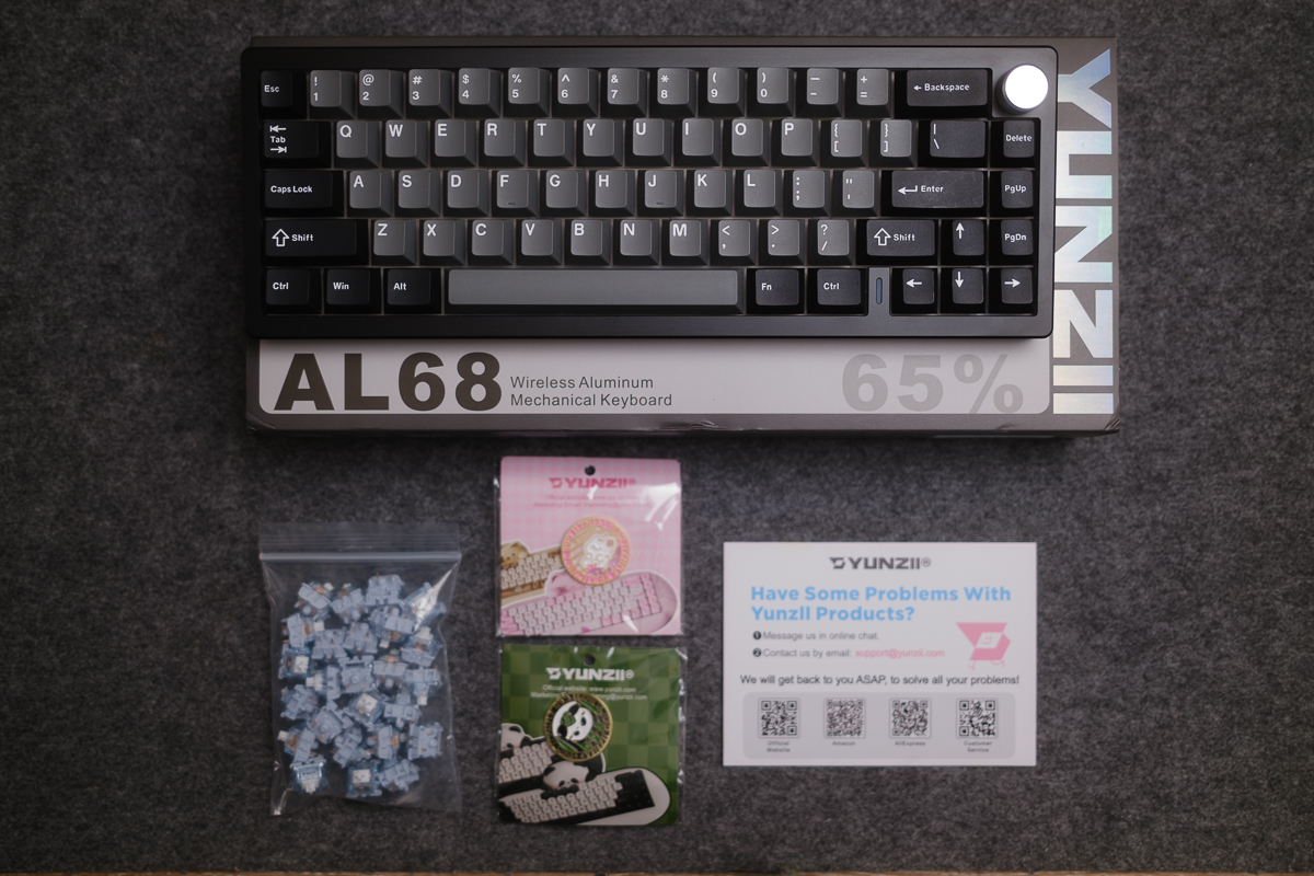 Yunzii AL68 QMK/VIA custom mechanical keyboard review - The Gadgeteer