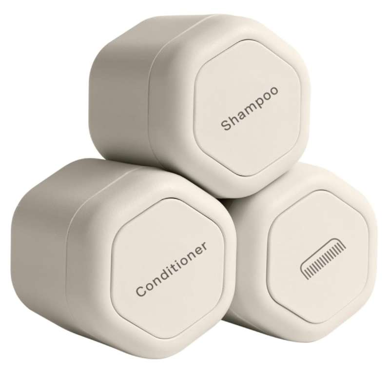 cadence travel containers haircare set 01