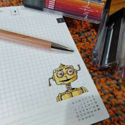 With colored pencil set review – dozens of colored pencils in a tiny pouch that goes everywhere