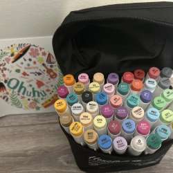 Ohuhu Honolulu S Series Alcohol Art Markers review