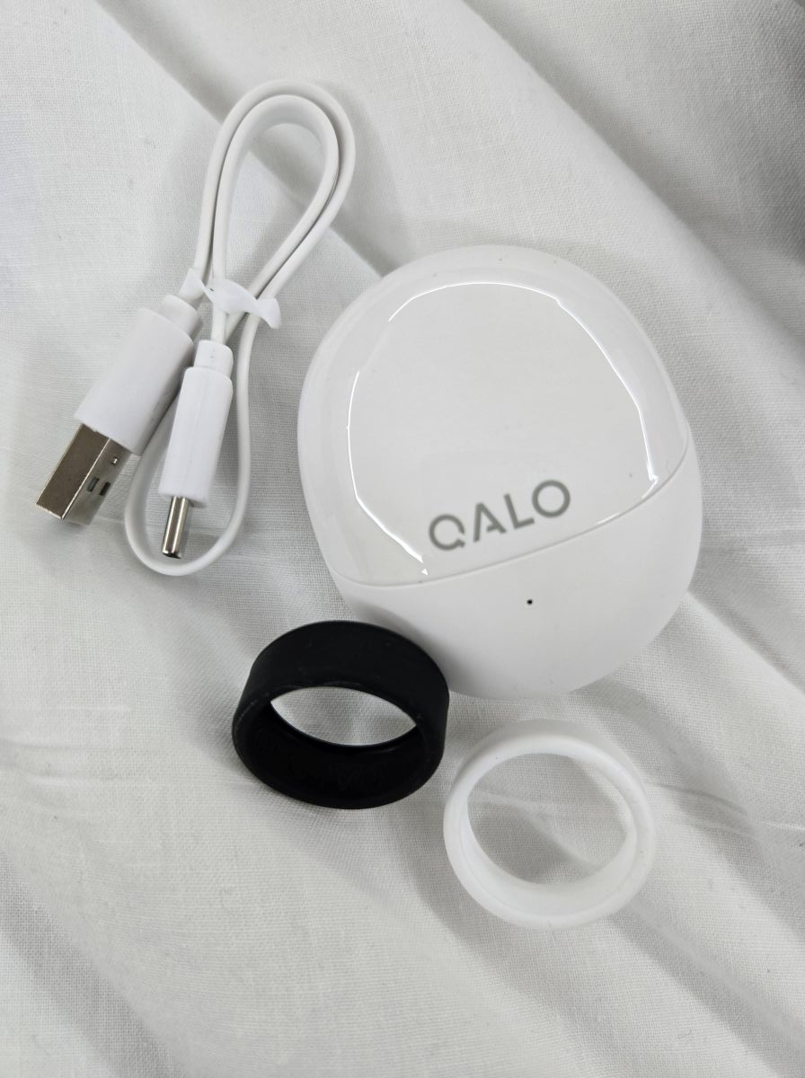 thumbnail image 2 of QALO QRNT Smart Ring - Matte Silver Size 13, Fitness & Sleep Tracker With Nano Tech 2 of 5