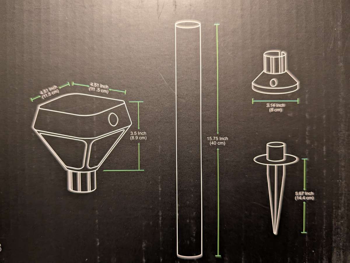 XMcosy Solar Pathlight 3