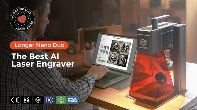The first million dollar crowdfunding laser engraving machine in 2025 ...
