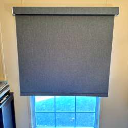Tokblind Motorized Blackout Roller Shade (Fabric Wrapped) review