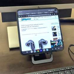 JSAUX foldable aluminum phone holder review
