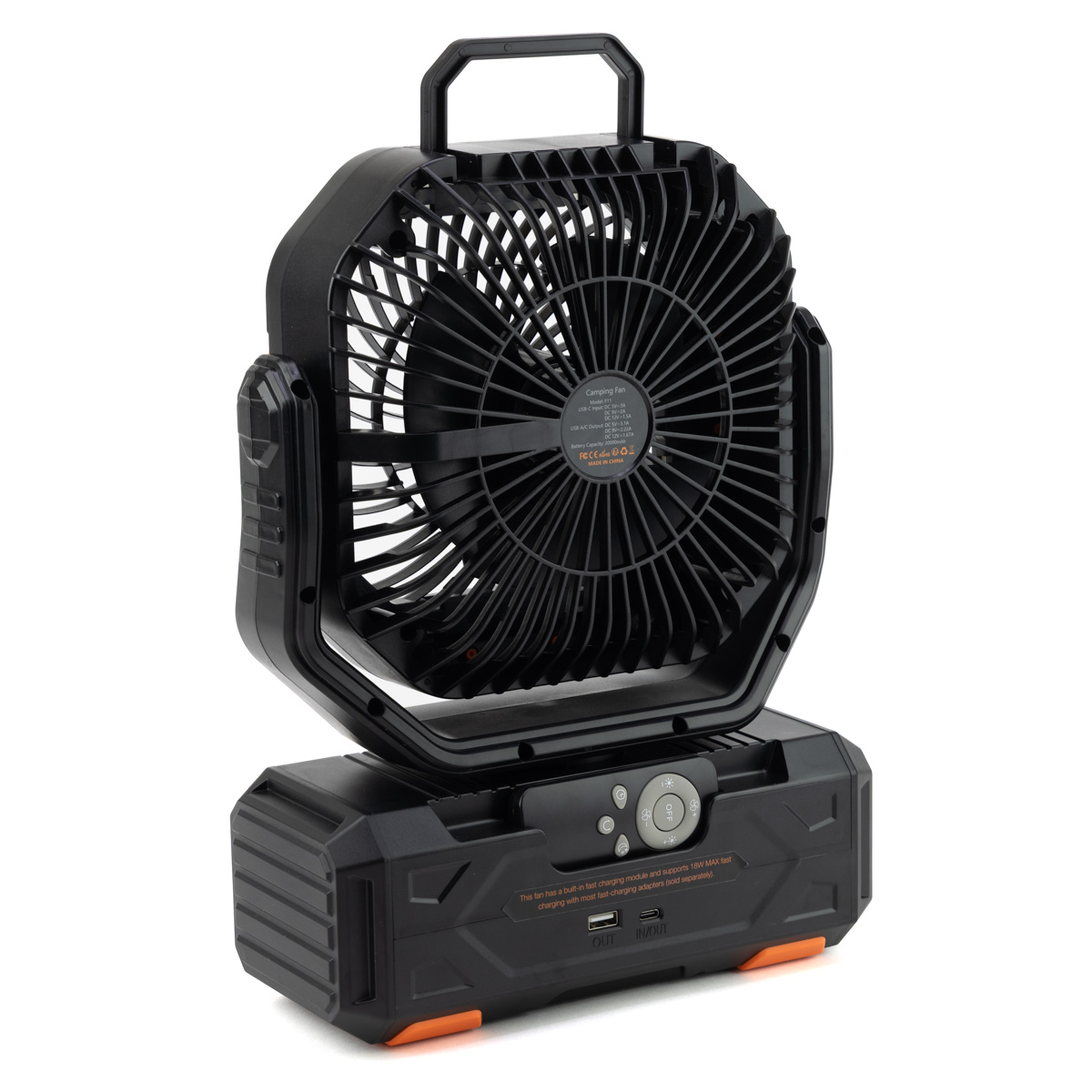 Ogery F11 Camping Fan 3
