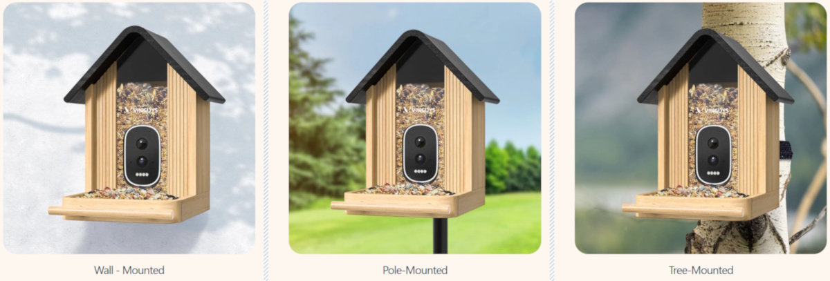 VINGUYS Smart Bird Feeder 14