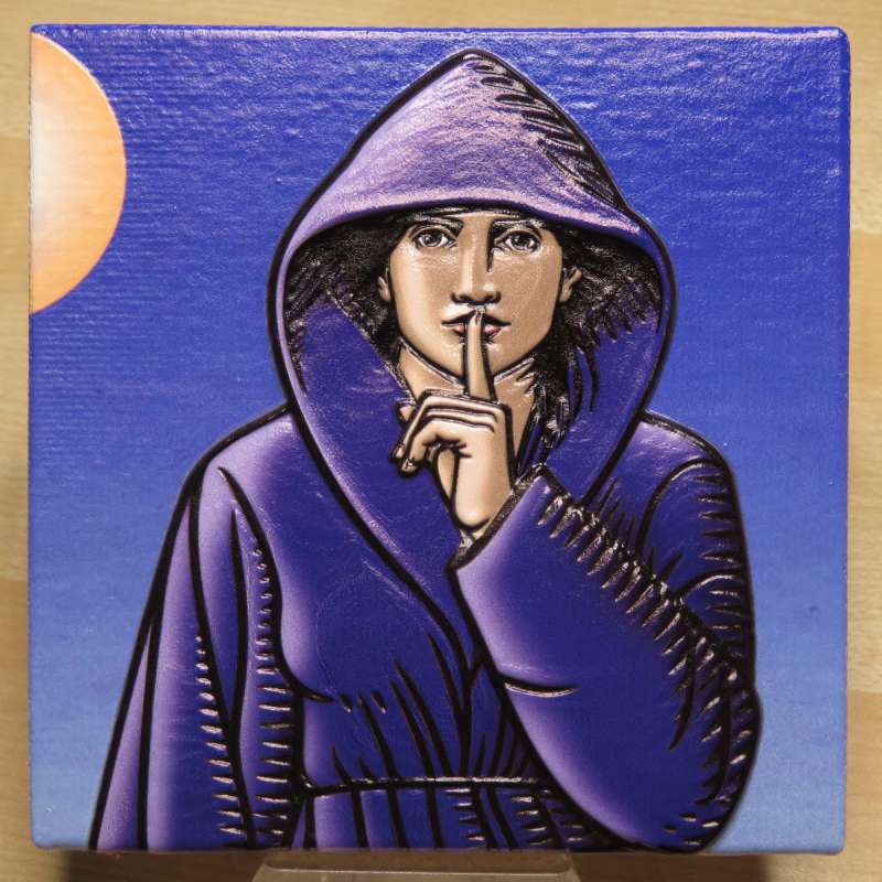 The High Priestess from the Alchemical Tarot