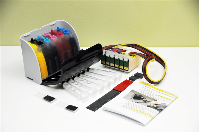 CISS kits are available for a variety of consumer inkjet printers. Source: InkXPro
