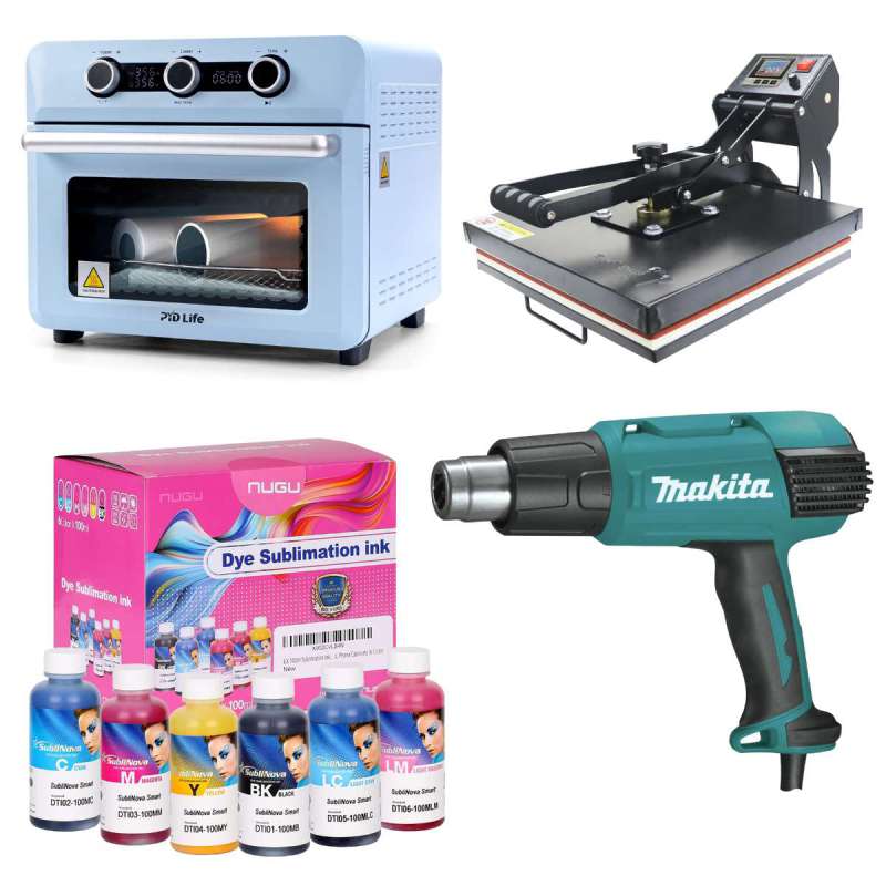 Even if you already own a compatible printer, the cost of the equipment to get started with sublimation adds up fast.