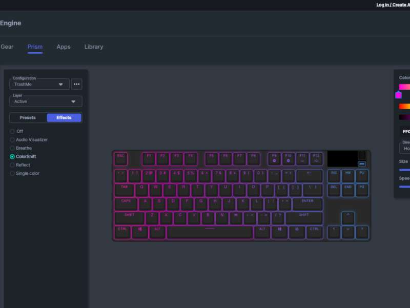 steelseries apexpro keyboard 12