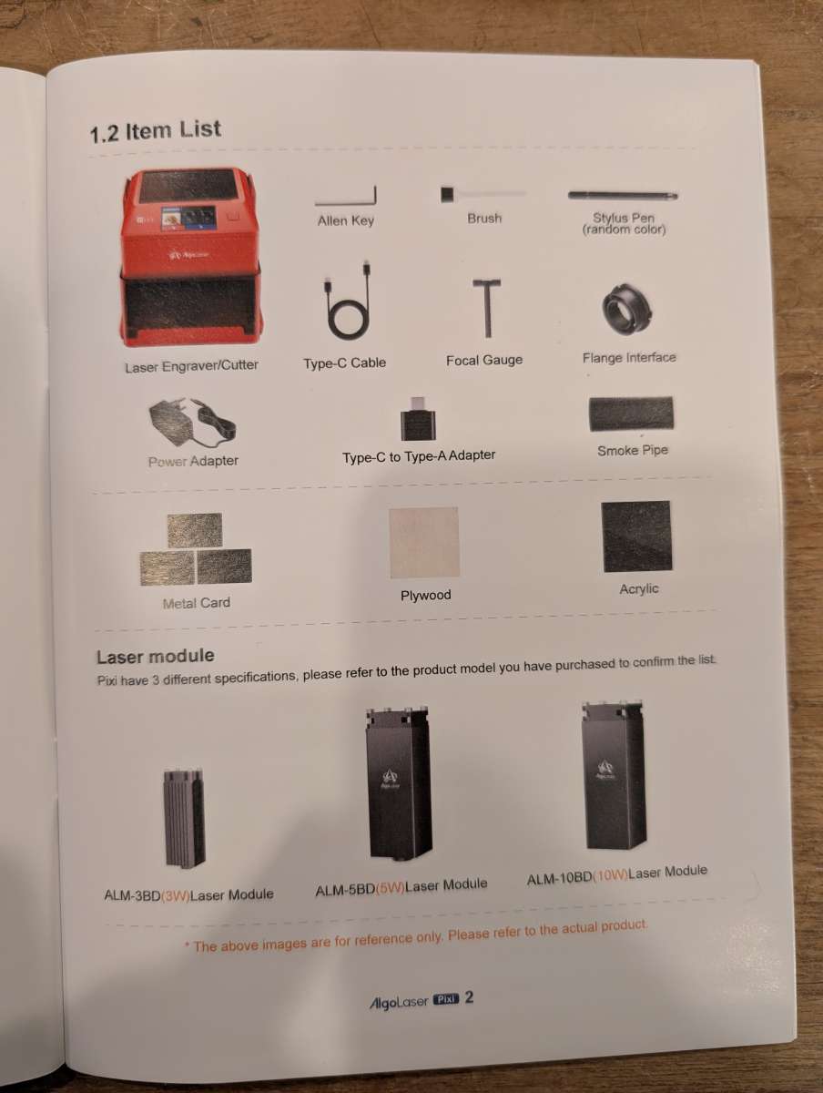 Algolaser Pixi Laser Engraver 4