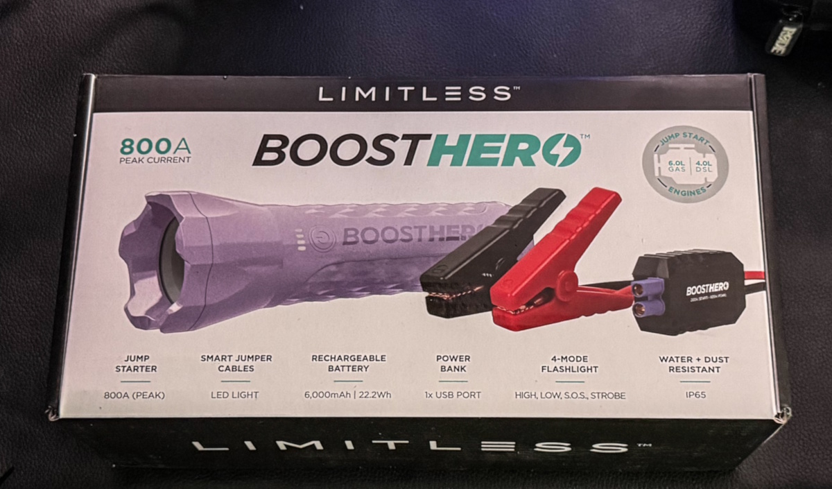 BoostHero Jump Starter 2