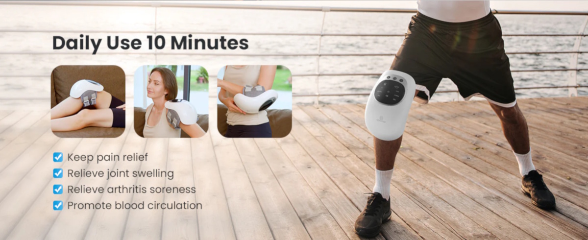 COMFIER Cordless Knee Massager 10