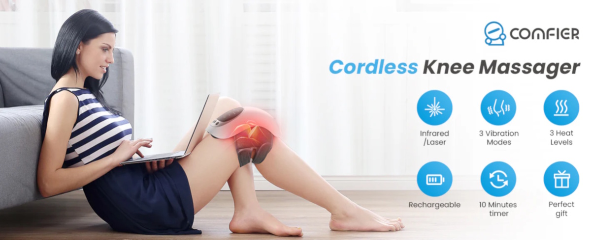 COMFIER Cordless Knee Massager 12