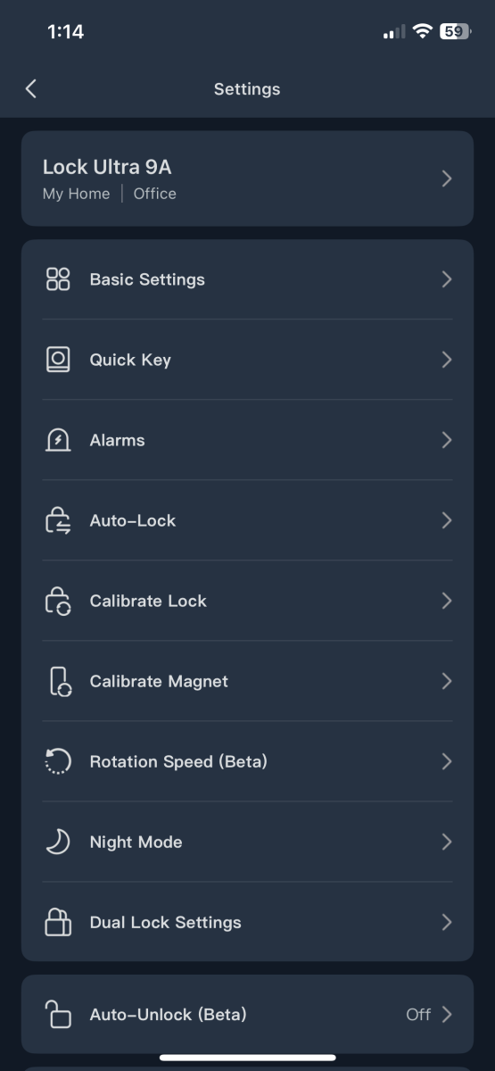 SwitchBot Lock Ultra and Keypad Vision Combo 39