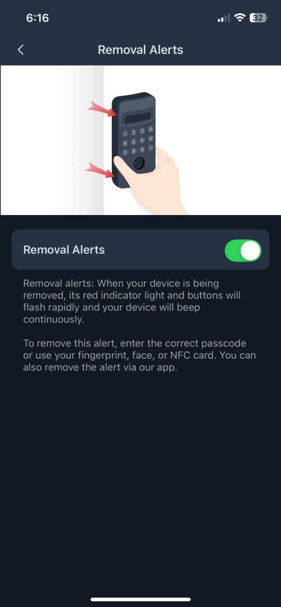SwitchBot Lock Ultra and Keypad Vision Combo 76