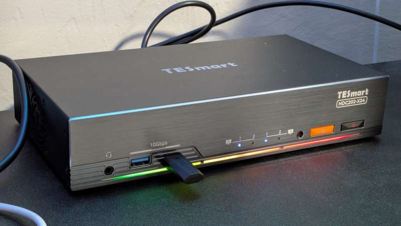 TESSmart KVM switch 9