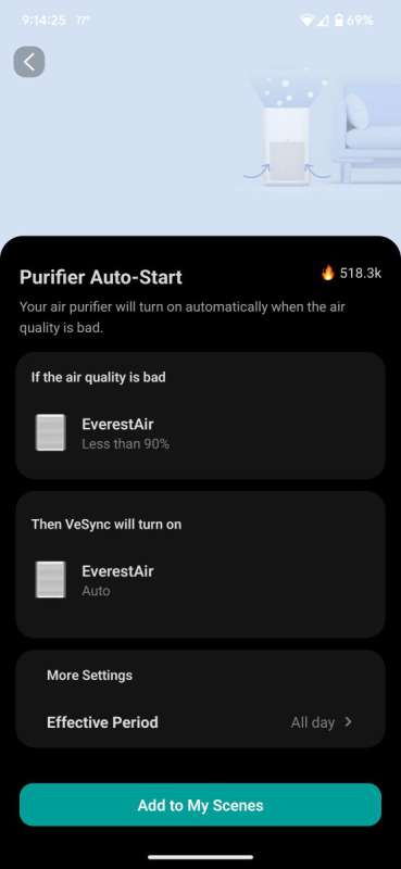 levoit everest air smart air purifier 42a