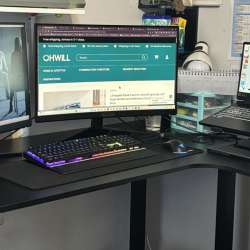 OHWILL L-shaped electric standing desk review