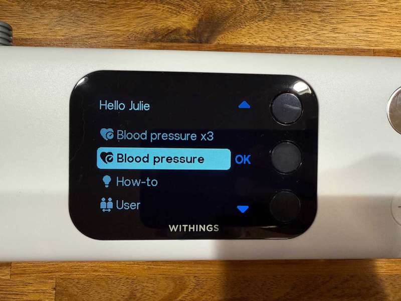 withings bpm vision 12