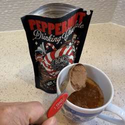 Bones Coffee Peppermint Drinking Chocolate review – Taste the holidays any day of the year