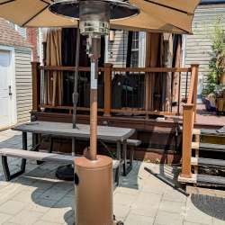 East Oak TORCH 48,000 BTU Propane Patio Heater review