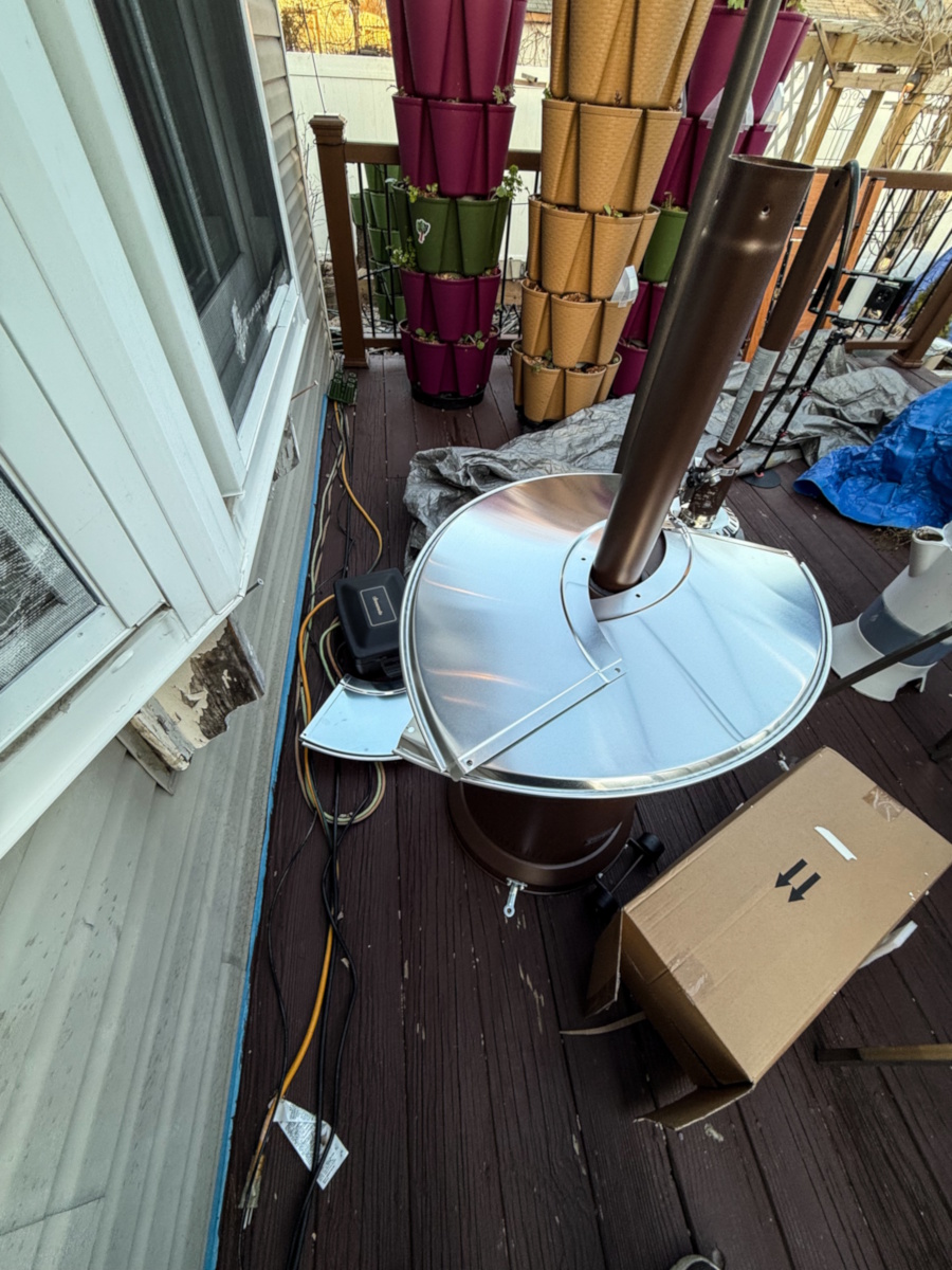 East Oak Torch Propane Patio Heater 4