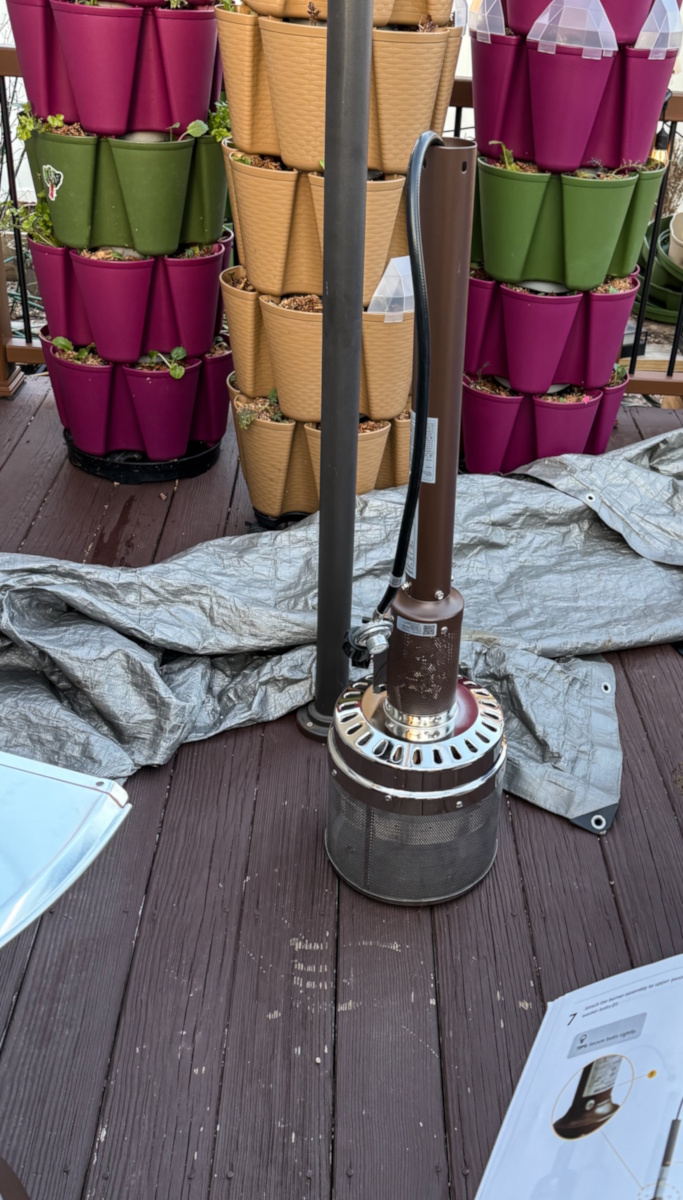 East Oak Torch Propane Patio Heater 6